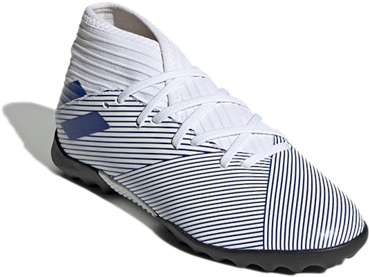(Youth) adidas Nemeziz 19.3 TF Turf 'White Blue' EG7235 Lookbook (Youth) adidas Nemeziz 19.3 TF Turf 'White Blue' EG7235