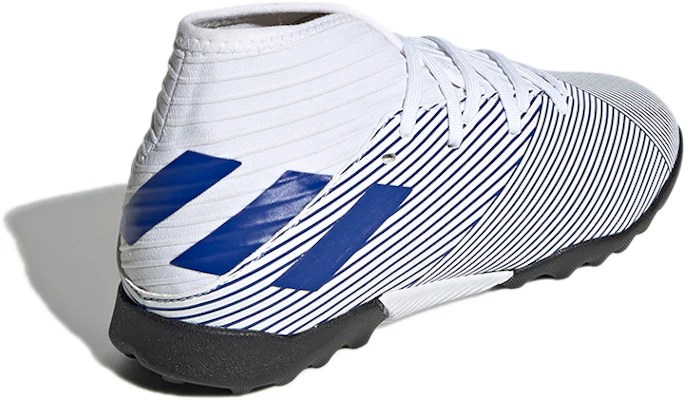 大童 adidas Nemeziz 19.3 TF J 輕便舒適足球鞋 白藍 Shop 大童 adidas Nemeziz 19.3 TF J 輕便舒適足球鞋 白藍