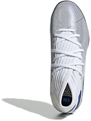(Youth) adidas Nemeziz 19.3 TF Turf 'White Blue' EG7235 Purchase (Youth) adidas Nemeziz 19.3 TF Turf 'White Blue' EG7235