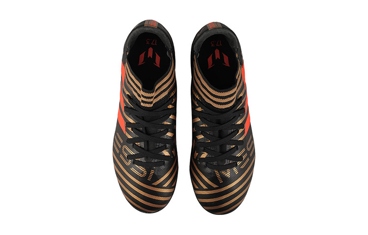 Shop 兒童 adidas Nemeziz Messi 17.3 Hg 黑橙
