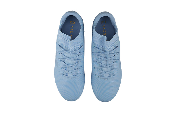 Shop (JR) adidas Nemeziz Messi 18.3 HG Hartplatz Blau BB7034
