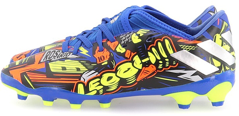 (JR) 아디다스 네메시스 메시 19.3 MG J 블루/블랙/레드 FY3594 Lookbook (JR) 아디다스 네메시스 메시 19.3 MG J 블루/블랙/레드 FY3594