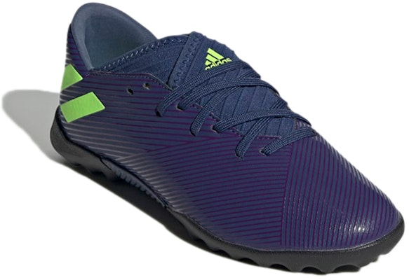 大童 adidas Nemeziz Messi 19.3 J 舒適耐磨休閒足球鞋 紫藍 Lookbook 大童 adidas Nemeziz Messi 19.3 J 舒適耐磨休閒足球鞋 紫藍