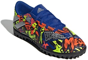 (JR) 阿迪达斯 Nemeziz 梅西 19.4 TF 多彩人造草足球鞋 EH0602 Lookbook (JR) 阿迪达斯 Nemeziz 梅西 19.4 TF 多彩人造草足球鞋 EH0602