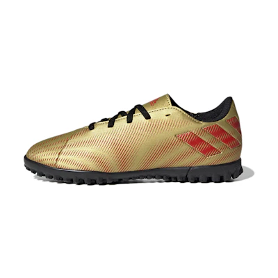 (Youth) adidas Nemeziz Messi .4 TF Shoes 'Gold Metallic Scarlet Core Black'
