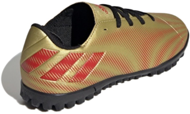 (JR) 阿迪达斯内梅西梅西 .4 TF 金属金红色黑色 足球鞋 FY0812 Shop (JR) 阿迪达斯内梅西梅西 .4 TF 金属金红色黑色 足球鞋 FY0812