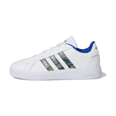 (Youth) adidas Neo Grand Court Base 2.0 'Cloud White Royal Blue'
