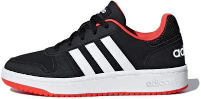 (Youth) adidas neo Hoops 2.0 J 'Black White Red' B76067 (Youth) adidas neo Hoops 2.0 J 'Black White Red' B76067