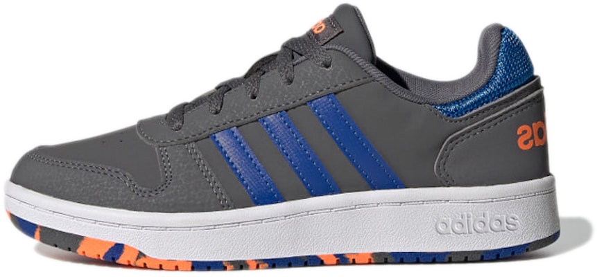 大童 adidas neo Hoops 2.0 J 舒適 耐磨 低幫 兒童板鞋 灰 Buy 大童 adidas neo Hoops 2.0 J 舒適 耐磨 低幫 兒童板鞋 灰