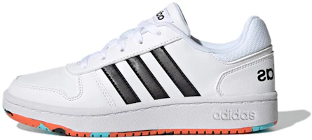 (Youth) adidas neo Hoops 2.0 K 'White Black' H01539 (Youth) adidas neo Hoops 2.0 K 'White Black' H01539