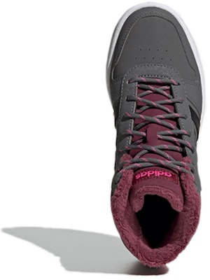 (JR) adidas neo Hoops 2.0 Mid 'Abu Hitam Screaming Pink' GZ7796 Purchase (JR) adidas neo Hoops 2.0 Mid 'Abu Hitam Screaming Pink' GZ7796