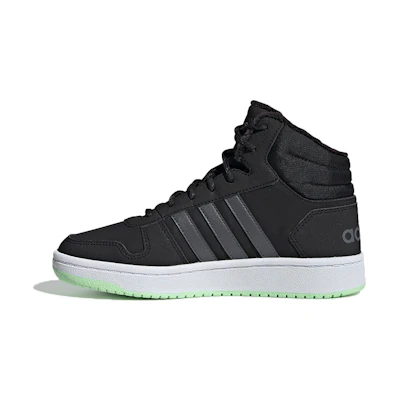 (Youth) adidas neo Hoops 2.0 Mid Shoes 'Black Grey'