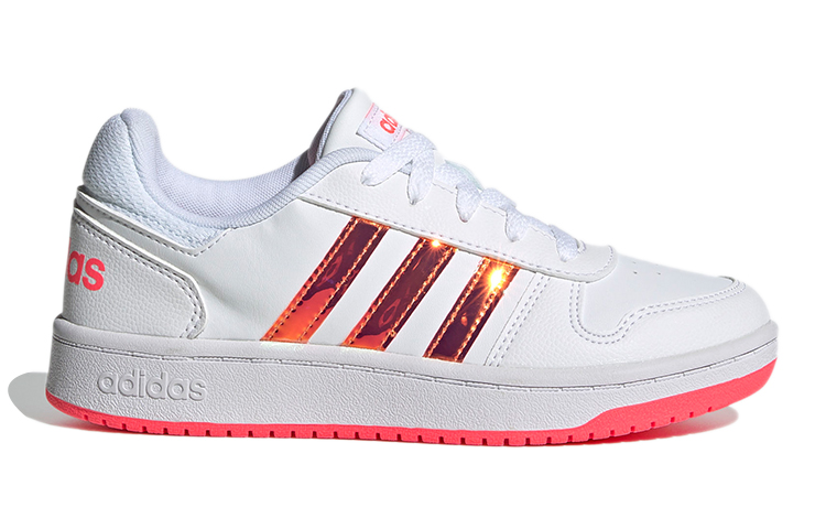 (Youth) adidas neo Hoops 2.0 White 圖 2