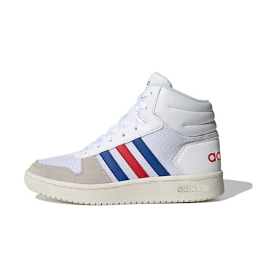 (Youth) adidas neo Hoops Mid 2.0 'White Blue Red'