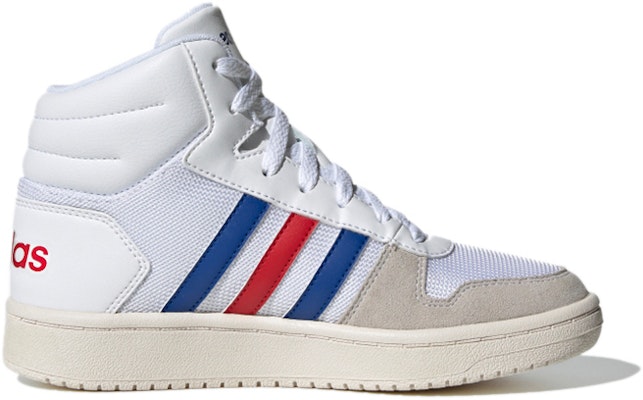 (JR) 阿迪达斯NEO Hoops Mid 2.0 '白蓝红' FW9121 Order (JR) 阿迪达斯NEO Hoops Mid 2.0 '白蓝红' FW9121