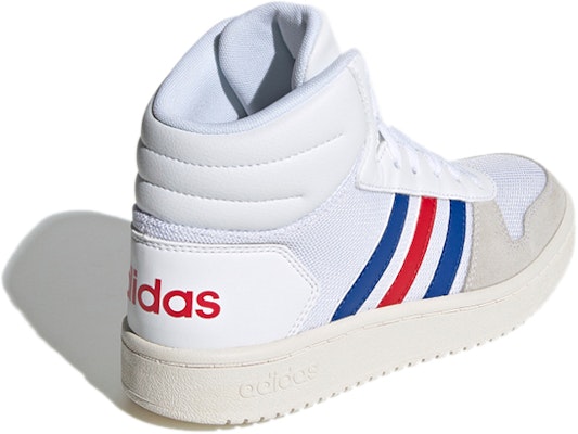 (JR) 阿迪达斯NEO Hoops Mid 2.0 '白蓝红' FW9121 Shop (JR) 阿迪达斯NEO Hoops Mid 2.0 '白蓝红' FW9121