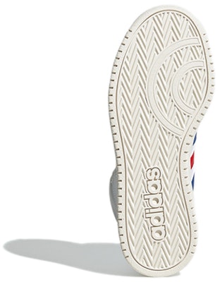 (JR) 阿迪达斯NEO Hoops Mid 2.0 '白蓝红' FW9121 Details for (JR) 阿迪达斯NEO Hoops Mid 2.0 '白蓝红' FW9121
