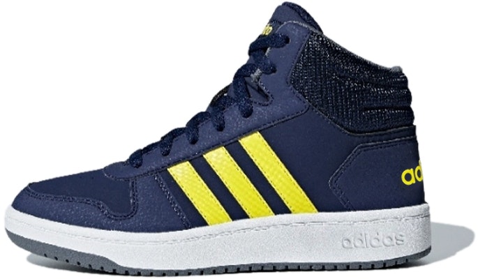 (JR) アディダス ネオ Hoops Mid 2.0 K (青/黄/白) B75745 Buy (JR) アディダス ネオ Hoops Mid 2.0 K (青/黄/白) B75745