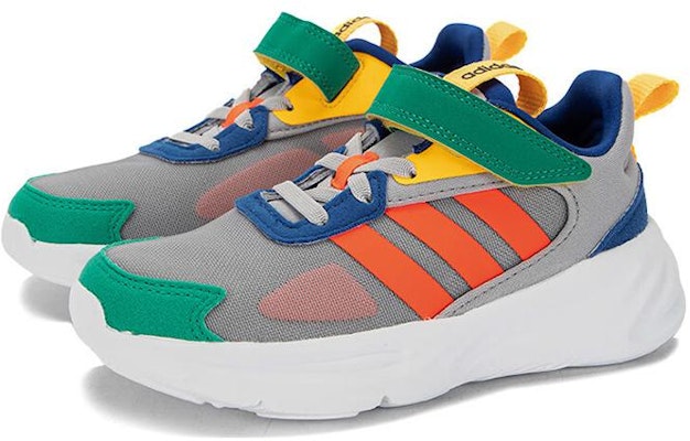 (Youth) Adidas Neo Ozelle Shoes 'Magic Gray Multicolor' H03805 Lookbook (Youth) Adidas Neo Ozelle Shoes 'Magic Gray Multicolor' H03805