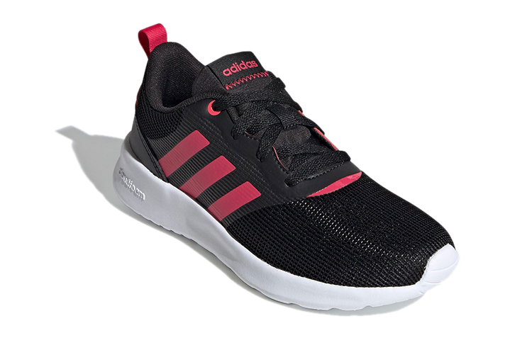 Lookbook 兒童 adidas neo Qt Racer 2.0 K 低筒 兒童跑步鞋 黑
