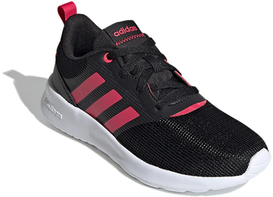 兒童 adidas neo Qt Racer 2.0 K 低筒 兒童跑步鞋 黑 Lookbook 兒童 adidas neo Qt Racer 2.0 K 低筒 兒童跑步鞋 黑