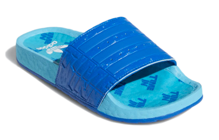 Lookbook (JR) adidas Ninja Time In x Originals Adilette Boost 'Ocean Blue' Biru Laut GZ3763