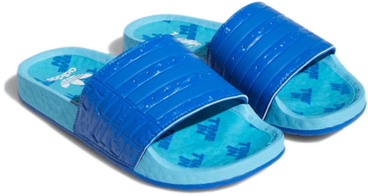 (JR) adidas Ninja Time In x Originals Adilette Boost 'Ocean Blue' Biru Laut GZ3763 Shop (JR) adidas Ninja Time In x Originals Adilette Boost 'Ocean Blue' Biru Laut GZ3763