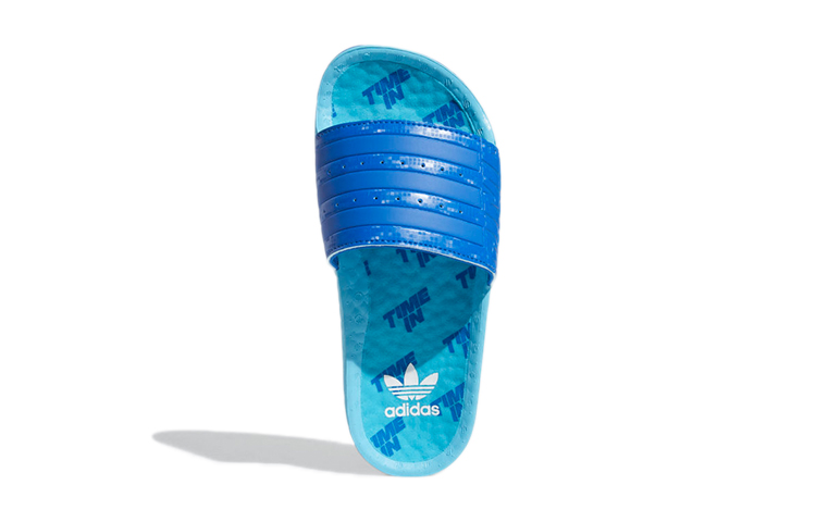 Details for (JR) adidas Ninja Time In x Originals Adilette Boost 'Ocean Blue' Biru Laut GZ3763