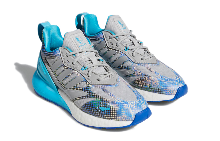 (Youth) adidas Ninja Time In Originals ZX 2K 2.0 J 'Grey Blue' 圖 4