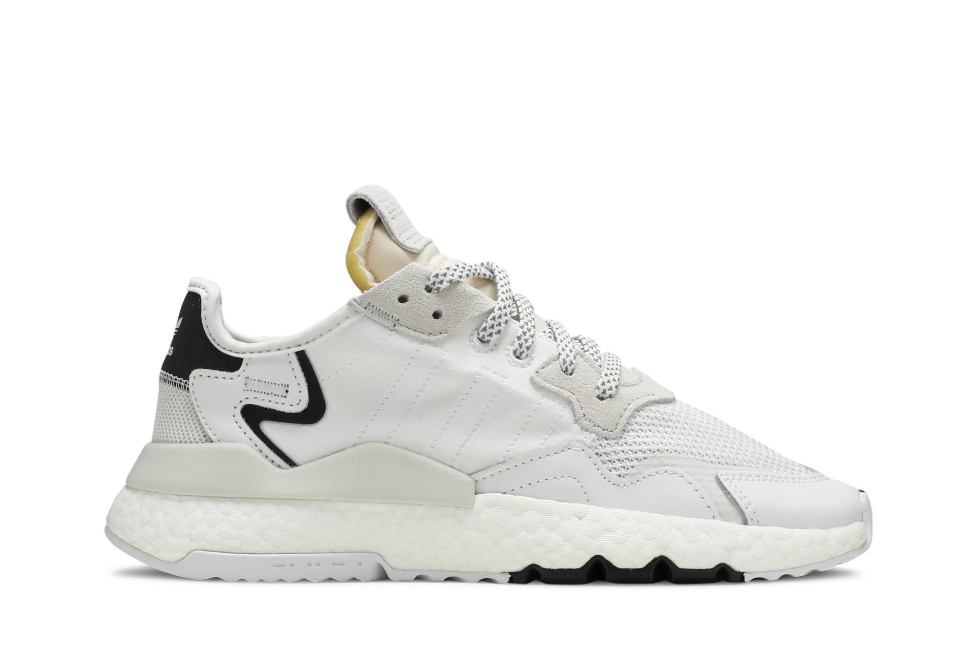 (Youth) adidas Nite Jogger J 'Cloud White' EE6482