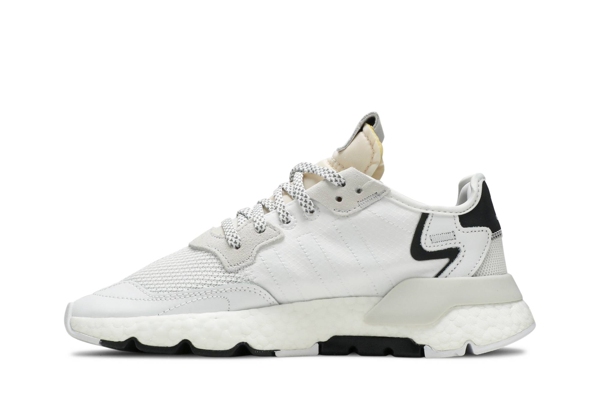 Lookbook (JR) 阿迪达斯 Nite Jogger J '云白' EE6482