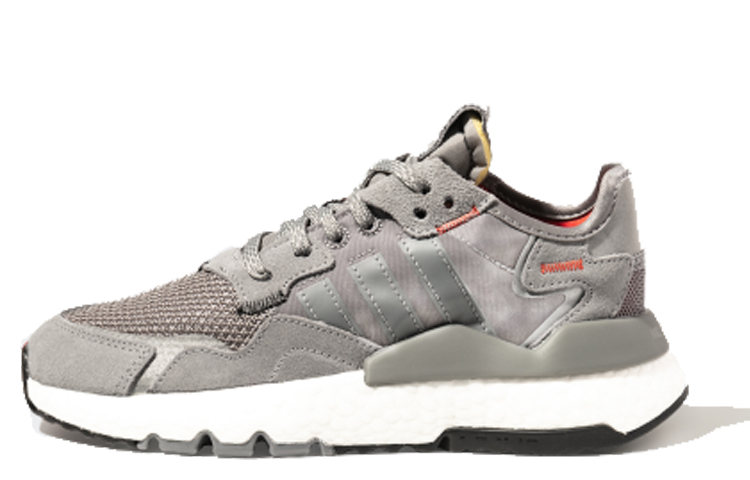 (Youth) adidas Nite Jogger J 'Grey Cloud White'