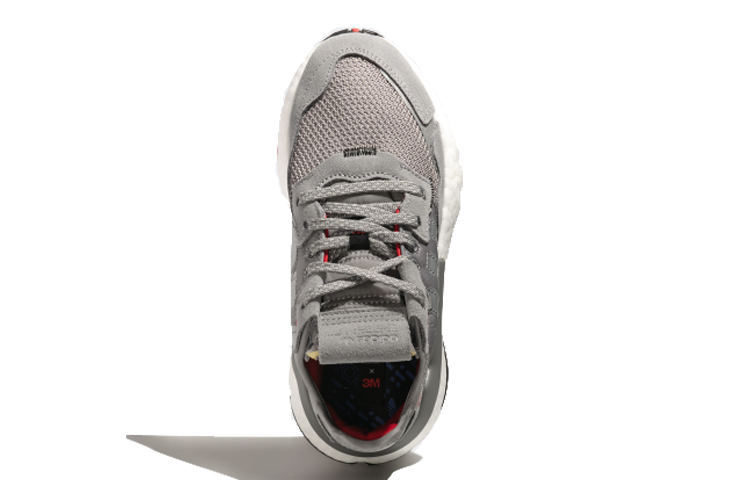 (Youth) adidas Nite Jogger J 'Grey Cloud White' 圖 4