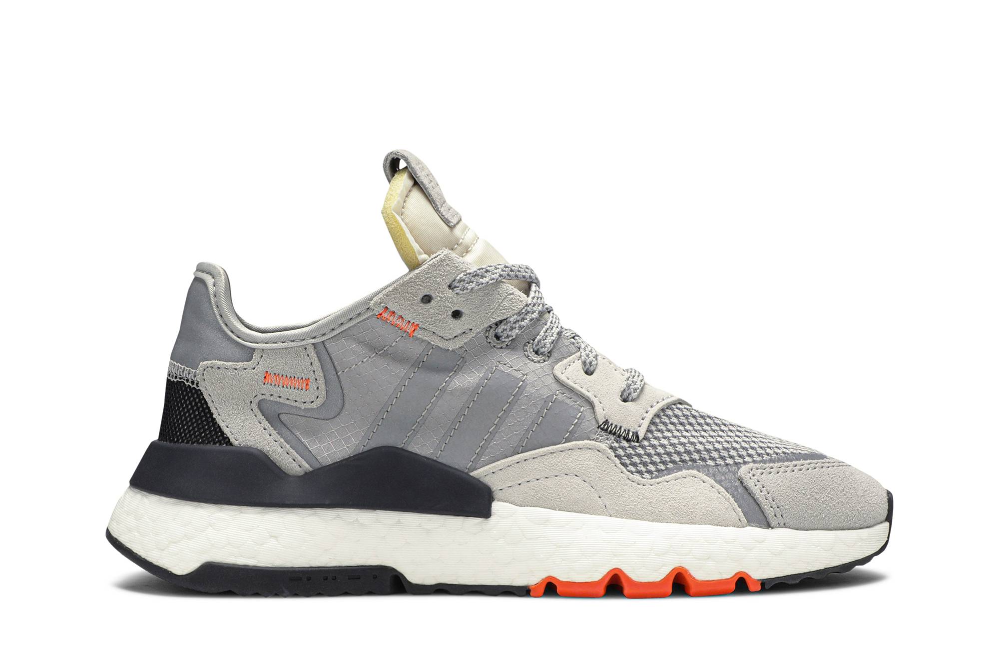 (Youth) adidas Nite Jogger J 'Grey Orange'