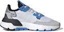Order (JR) adidas Nite Jogger J 'Putih Biru Asli' EE6440