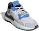 Lookbook (JR) adidas Nite Jogger J 'Putih Biru Asli' EE6440