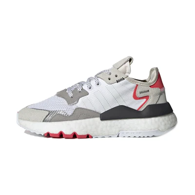 (Youth) adidas Nite Jogger J 'White Shock Red'