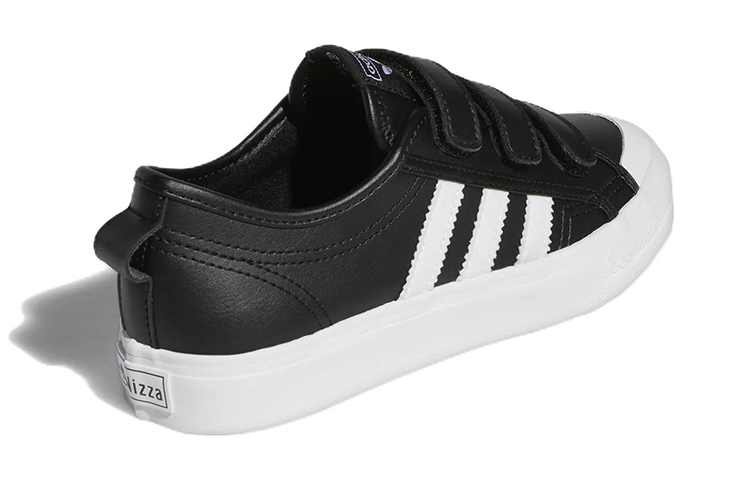(Youth) adidas Nizza Big Kid 'Black White' 圖 4