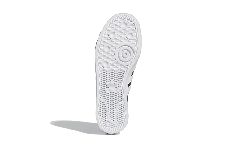 (Youth) adidas Nizza Big Kid 'Black White' 圖 6