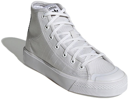 (Youth) adidas Nizza J 'White Black' GV7926 Lookbook (Youth) adidas Nizza J 'White Black' GV7926