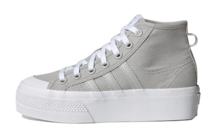(Youth) adidas Nizza Platform Mid J 'Grey'