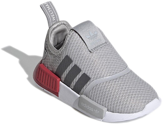 (Youth) adidas NMD 360 J 'Grey Scarlet' EF6623 Order (Youth) adidas NMD 360 J 'Grey Scarlet' EF6623