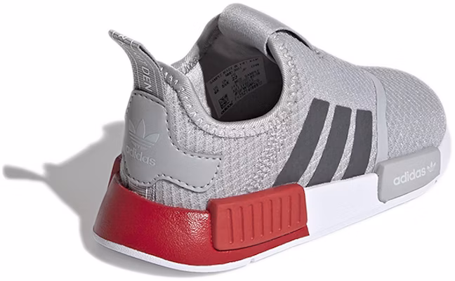 (Youth) adidas NMD 360 J 'Grey Scarlet' EF6623 Lookbook (Youth) adidas NMD 360 J 'Grey Scarlet' EF6623