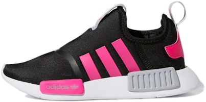 (Youth) adidas NMD 360 Little Kid 'Black Shock Pink' GX8392 (Youth) adidas NMD 360 Little Kid 'Black Shock Pink' GX8392