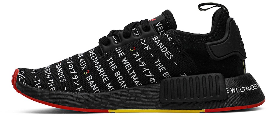 (Youth) adidas NMD_R1 'Black White Yellow' EH3200 Lookbook (Youth) adidas NMD_R1 'Black White Yellow' EH3200