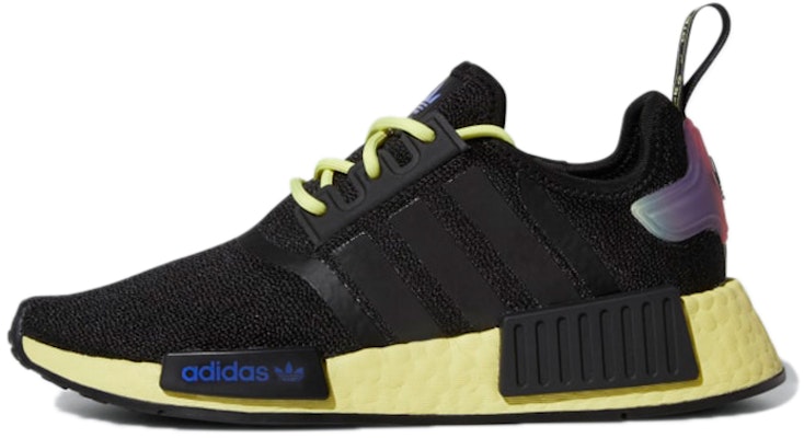 (JR) アディダス NMD_R1 キッズ 黒/パルス黄 GW6018 Buy (JR) アディダス NMD_R1 キッズ 黒/パルス黄 GW6018