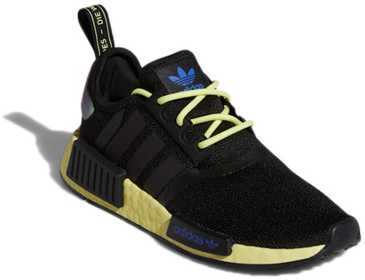 (JR) アディダス NMD_R1 キッズ 黒/パルス黄 GW6018 Lookbook (JR) アディダス NMD_R1 キッズ 黒/パルス黄 GW6018