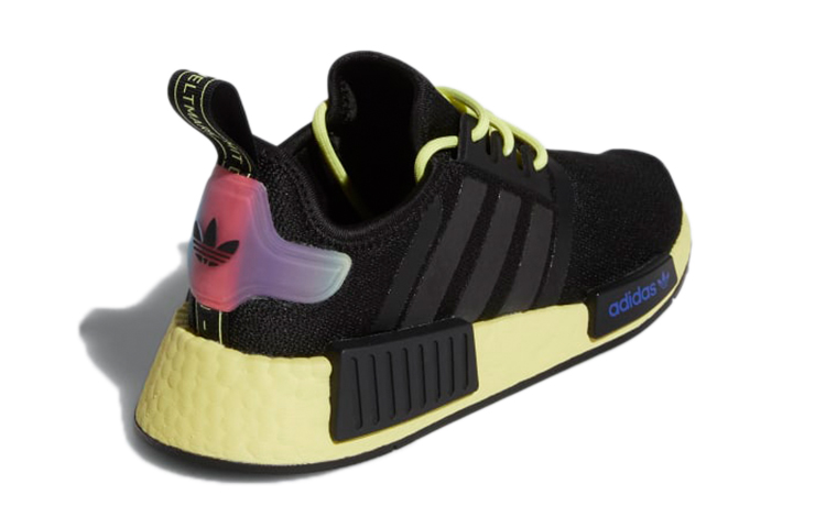 Shop (JR) adidas NMD_R1 大童 '黑色脉动黄' GW6018