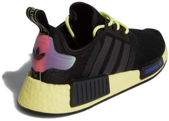 (JR) アディダス NMD_R1 キッズ 黒/パルス黄 GW6018 Shop (JR) アディダス NMD_R1 キッズ 黒/パルス黄 GW6018