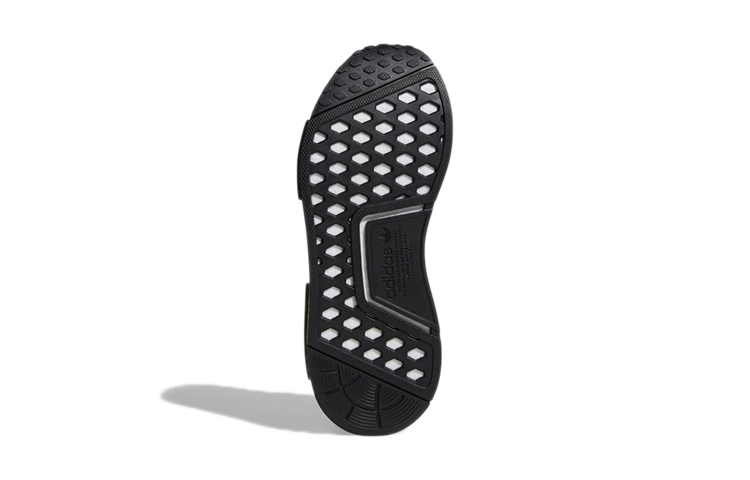 Details for (JR) adidas NMD_R1 大童 '黑色脉动黄' GW6018